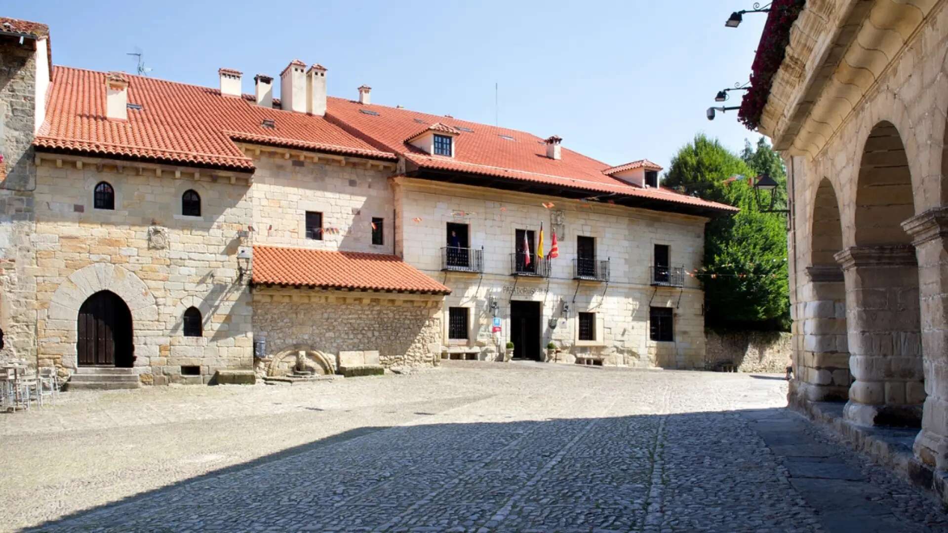 El parador en una casona barroca del siglo XVII ubicado en uno de los pueblos más bonitos