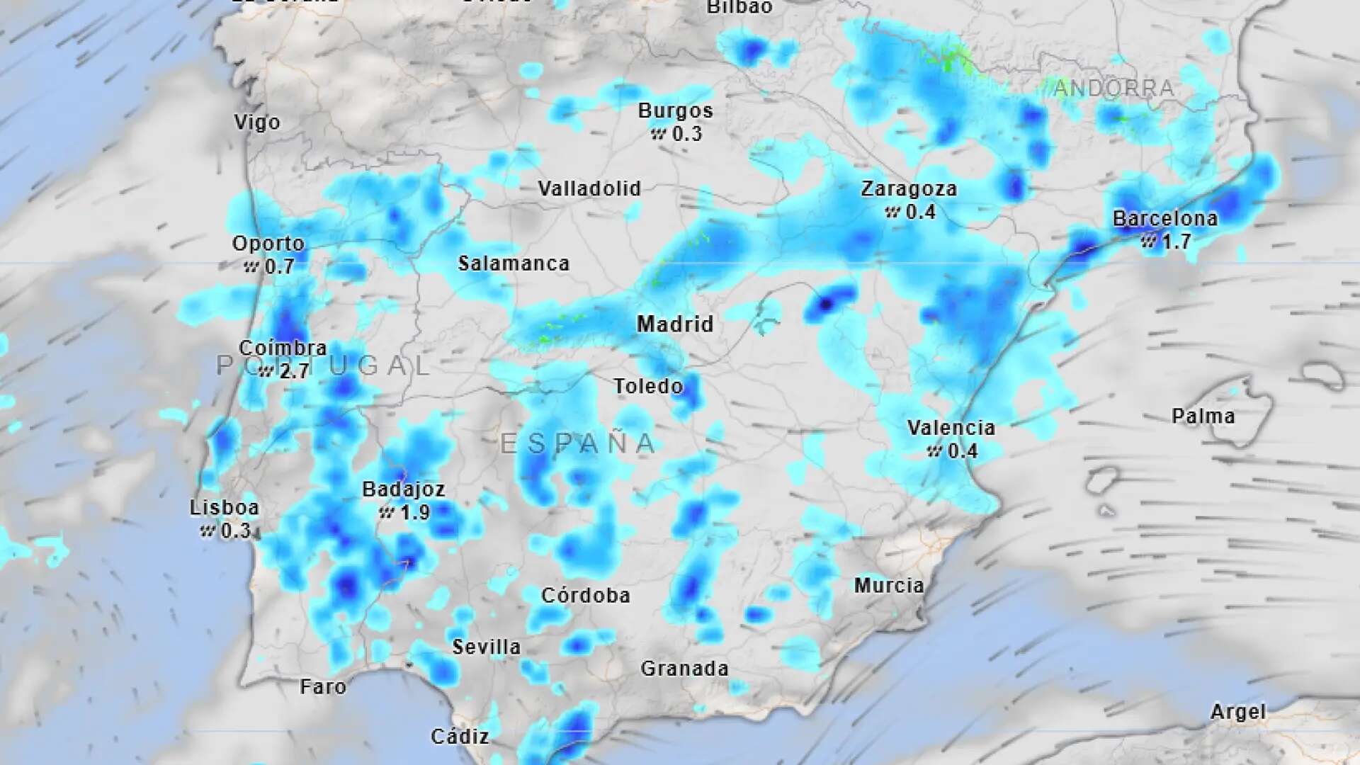 Activada en Andalucía la alerta de emergencia por riesgo de inundaciones