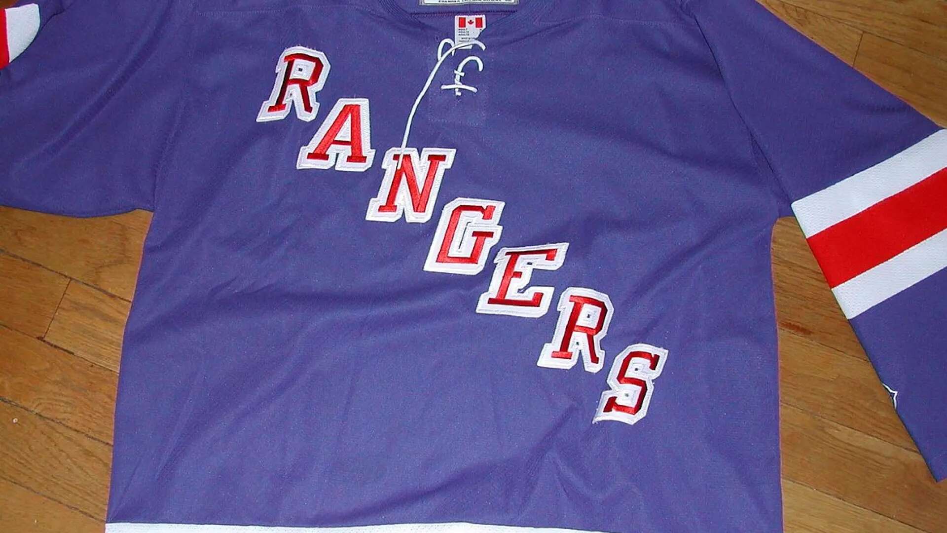 Camisetas para la historia. New York Rangers