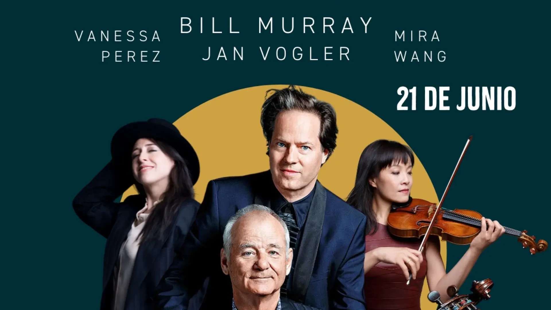 El actor Bill Murray aterriza en Barcelona de la mano de la compañía canaria Veranos del Taoro para traer el espectáculo 'New Worlds'