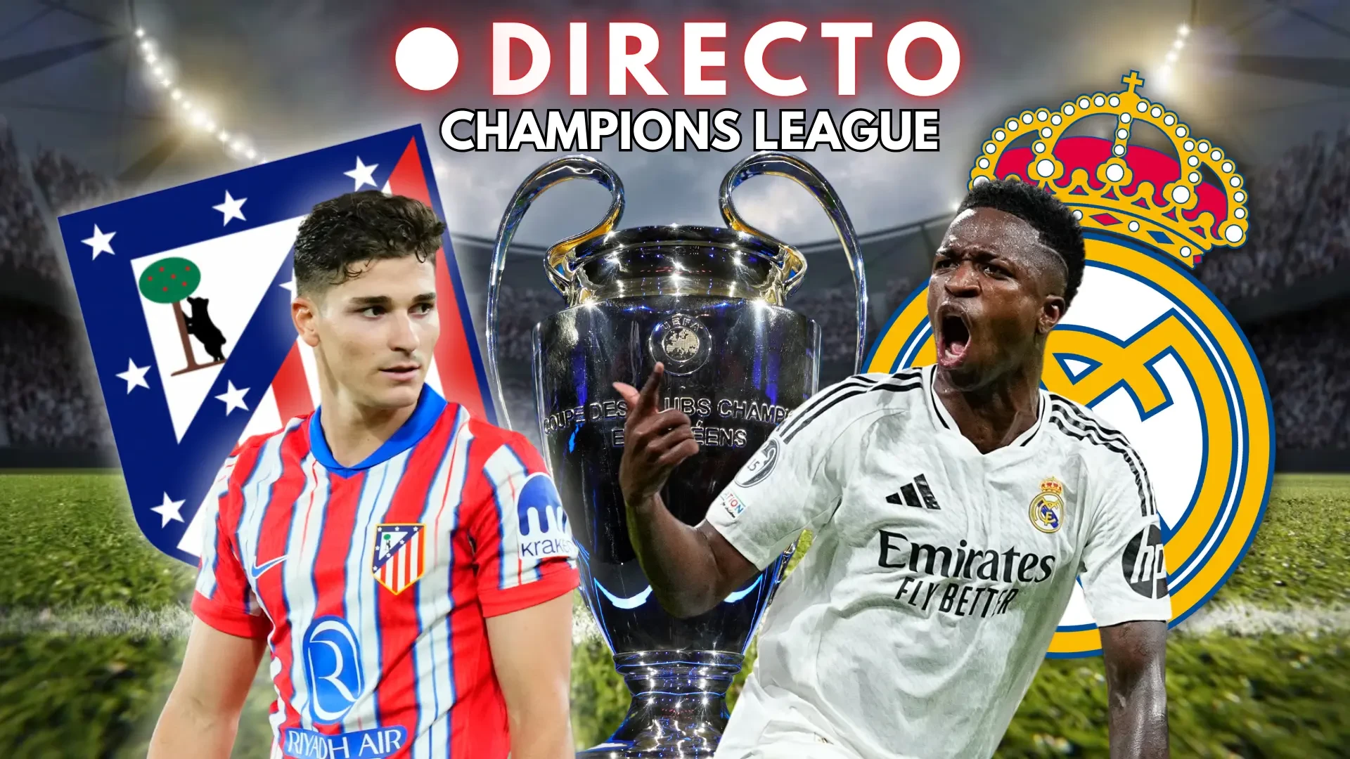 Atlético vs Real Madrid por la Champions League hoy: marcador y goles de la vuelta de octavos de final, en directo