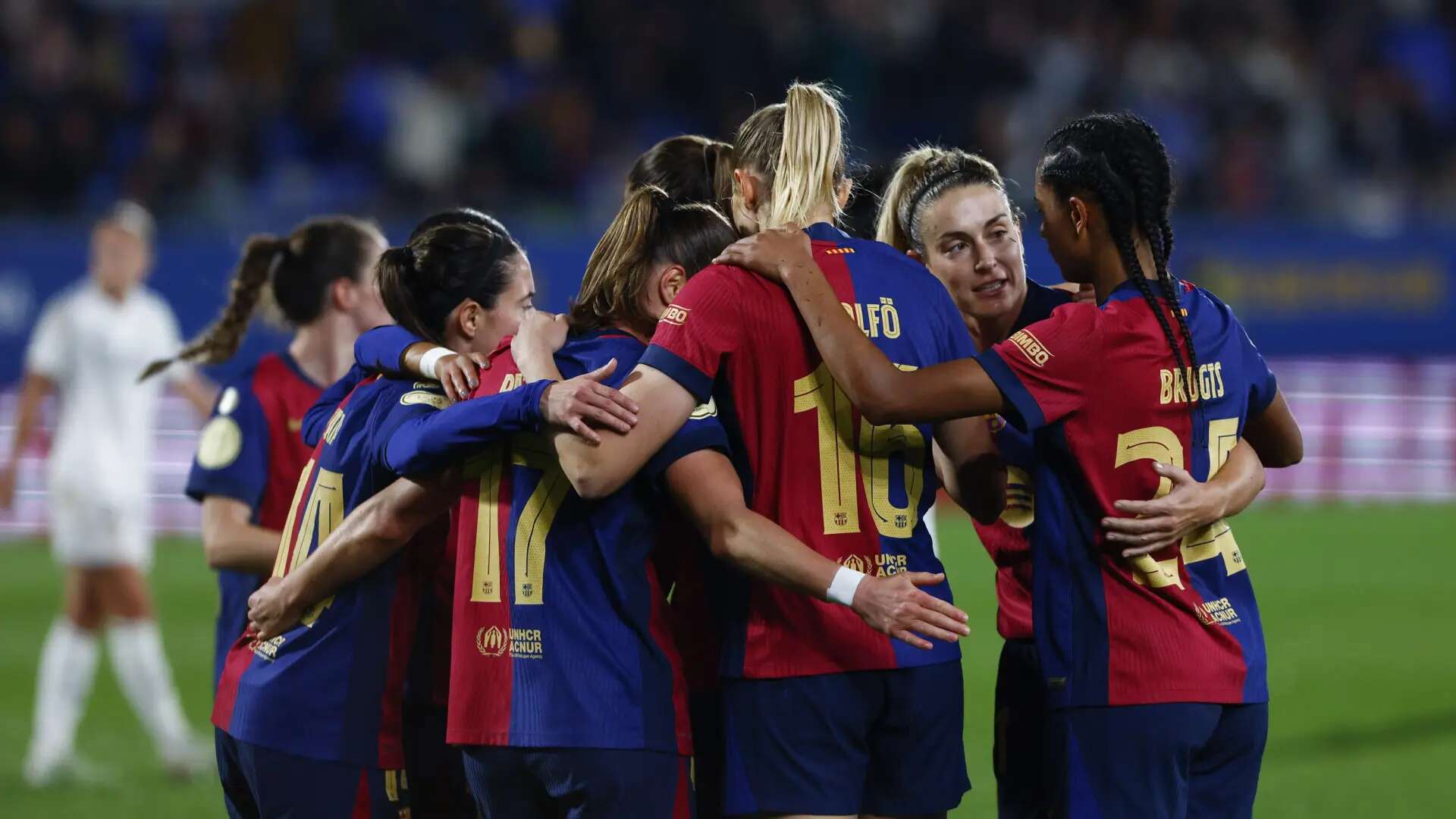 El Barça también arrolla al Madrid en la vuelta y cierra el pase a la final de la Copa de la Reina con un global de 8-1