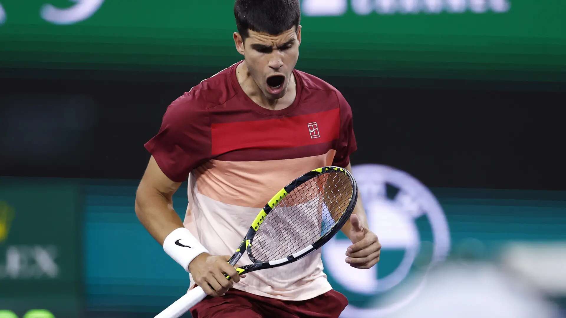 Horario y dónde ver el Carlos Alcaraz - Grigor Dimitrov de octavos de final de Indian Wells por TV y Online en España