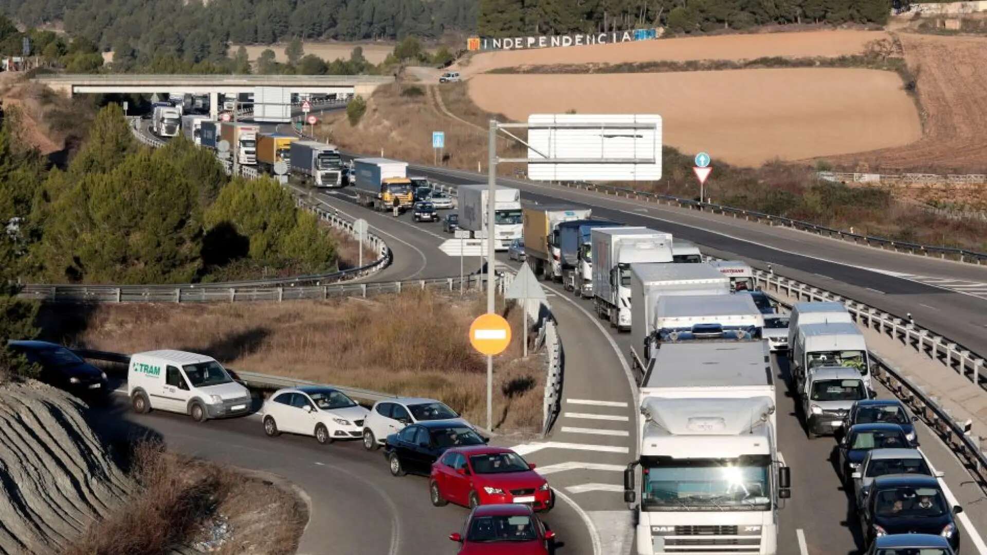 Trànsit prohíbe las obras públicas en la C-17 en horario diurno entre semana para evitar colapsar el acceso a Barcelona