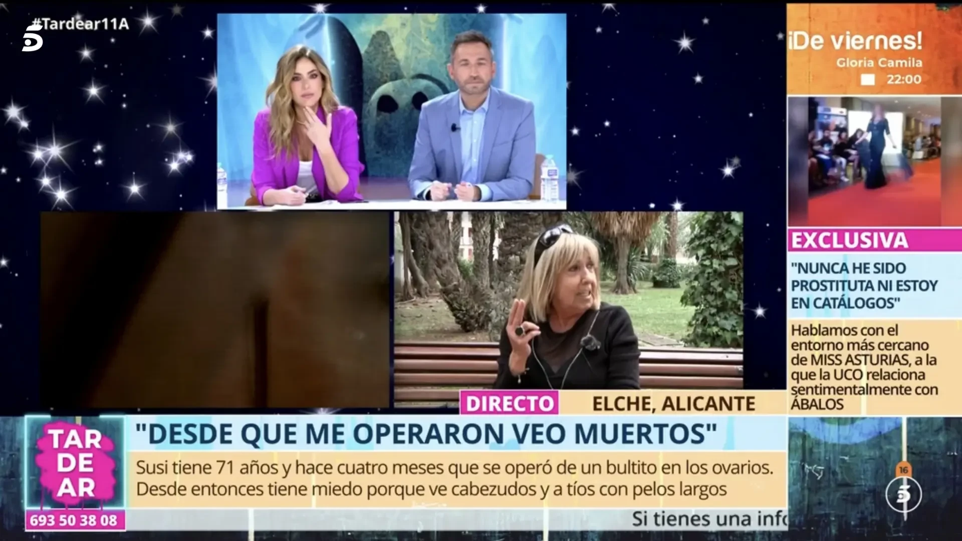 Una mujer asegura que ve muertos desde que la operaron hace cuatro meses: 