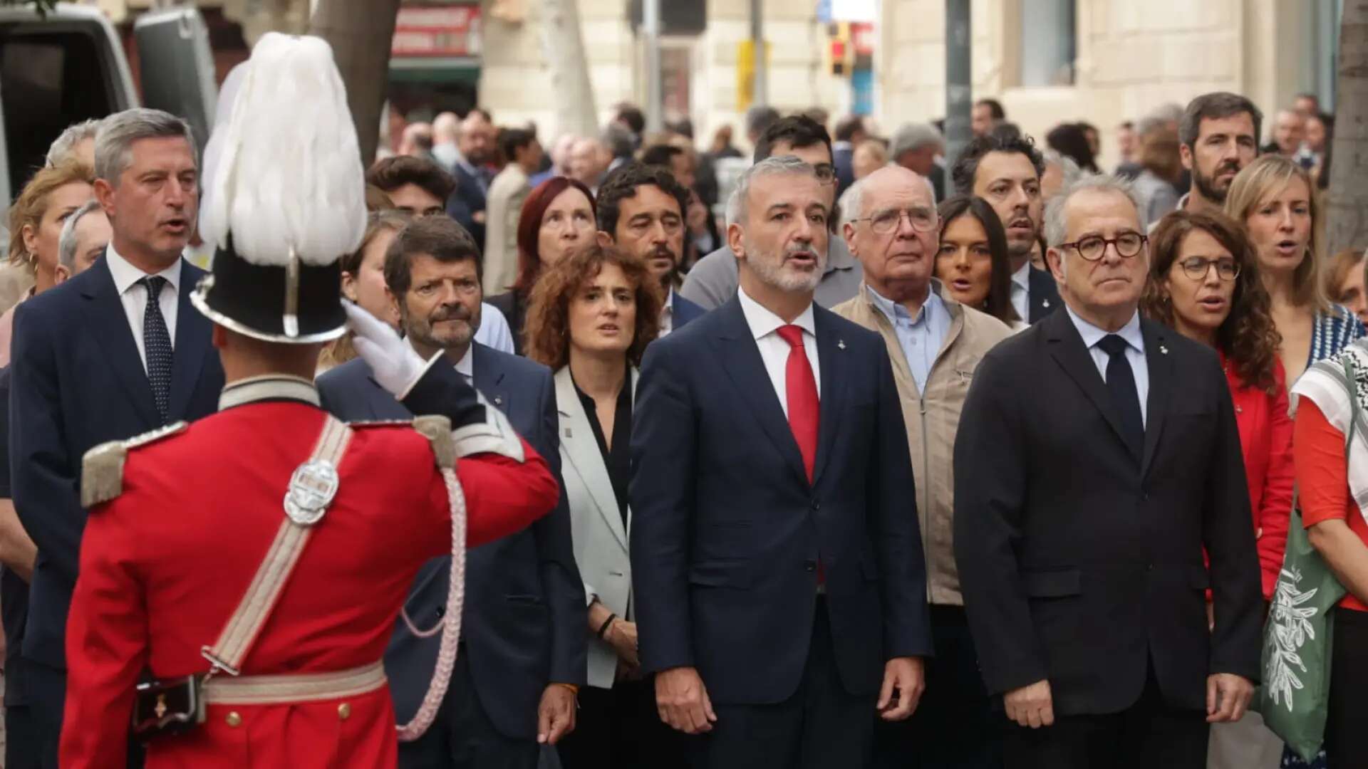 Collboni celebra que no se han producido incidentes graves en la Mercè y afirma que se está 