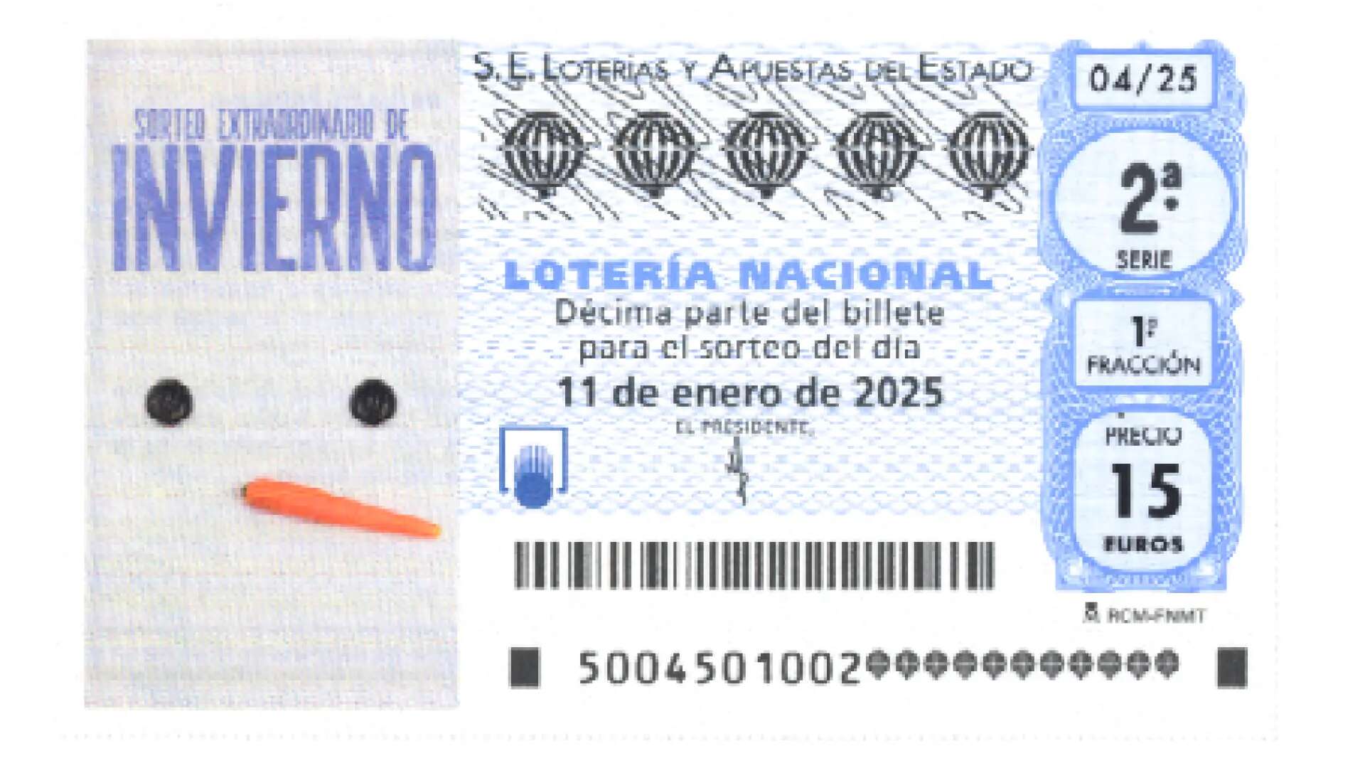 Comprobar número premiado del Sorteo Extraordinario de Invierno 2025