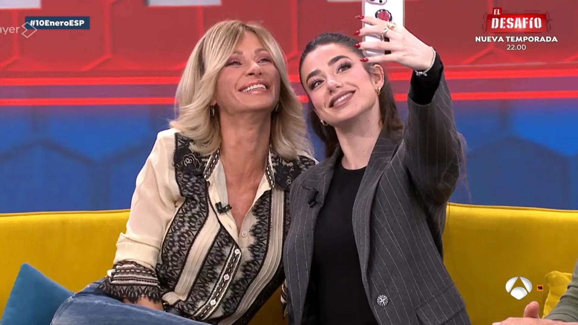 Griso protagoniza el momento del día al pedirle un 'selfie' a Lola Lolita