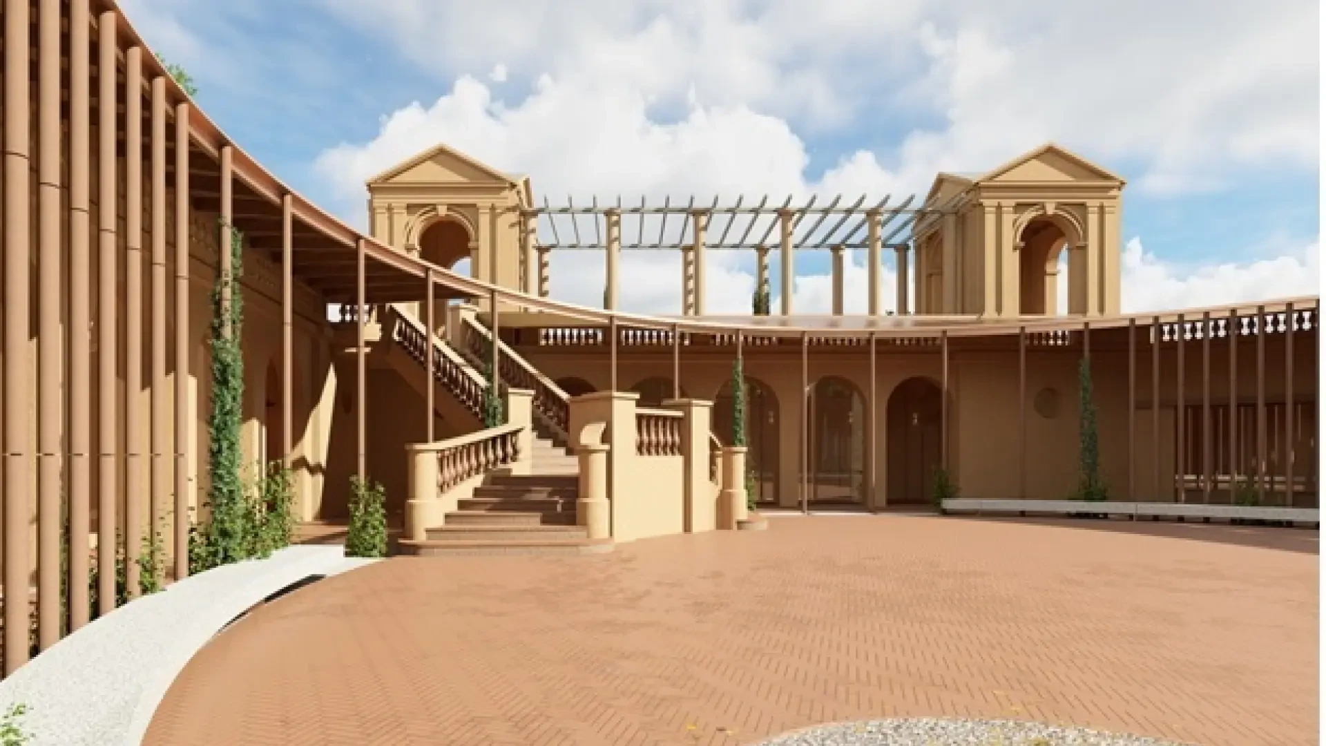 Empiezan las obras de los pabellones 3 y 4 de los jardines del Palacio de Pedralbes donde se instalará la futura sede de Casa Asia