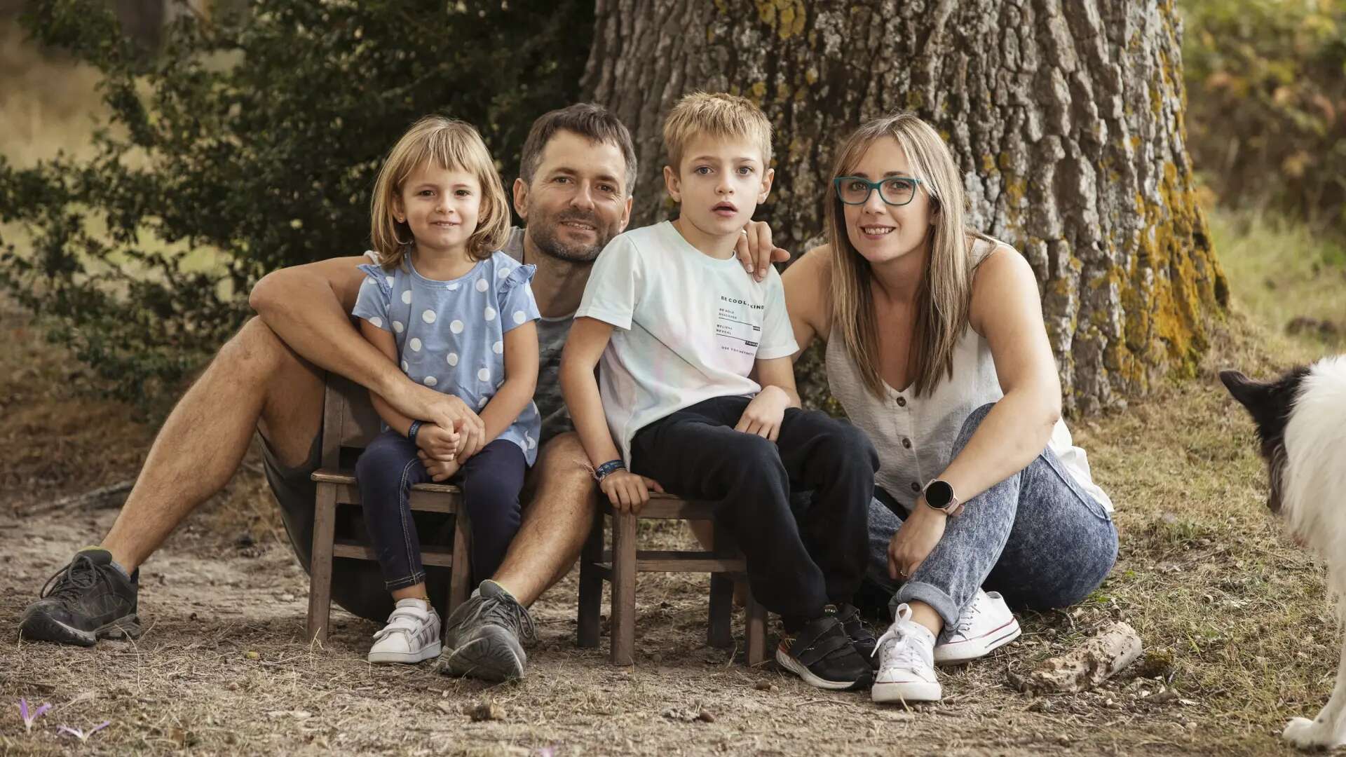 Joana, con dos niños con una enfermedad rara: 