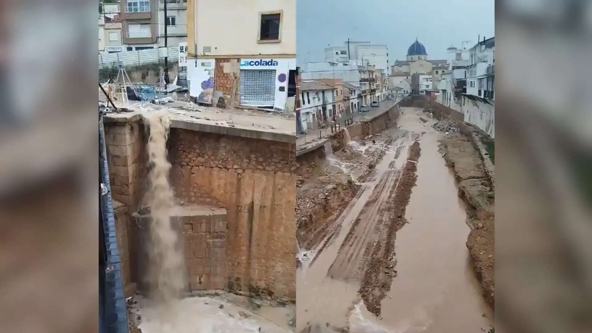 Las desoladoras imágenes de Chiva tras el paso del temporal de lluvias: 