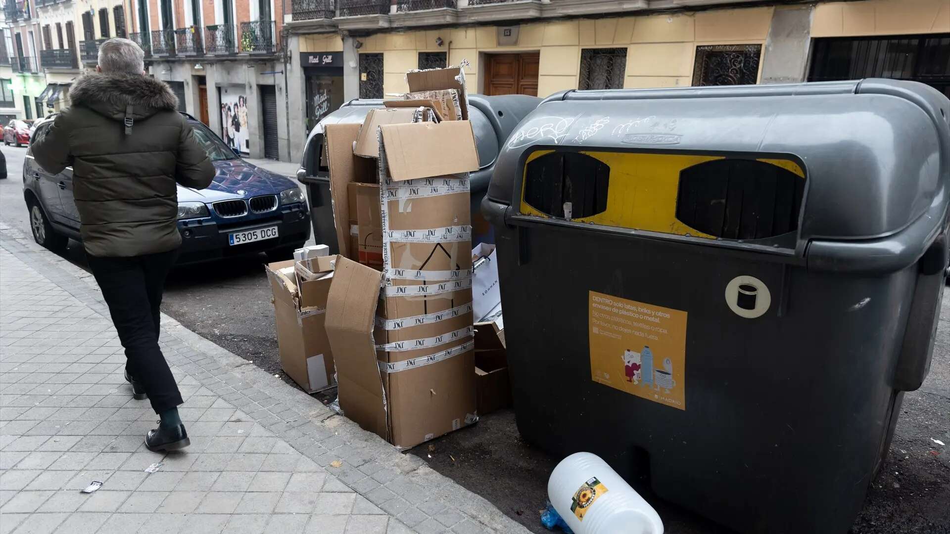 La tasa de basuras costará 140 euros de media a cada madrileño con un pago variable en función del barrio