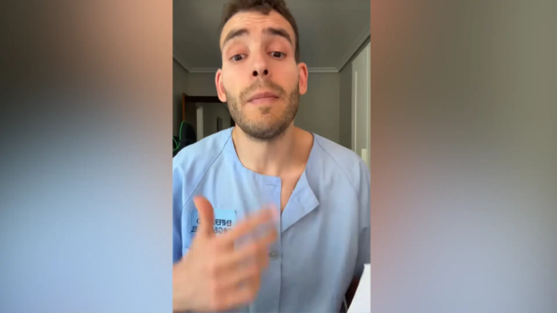 Un enfermero muestra su salario y genera un gran debate: 