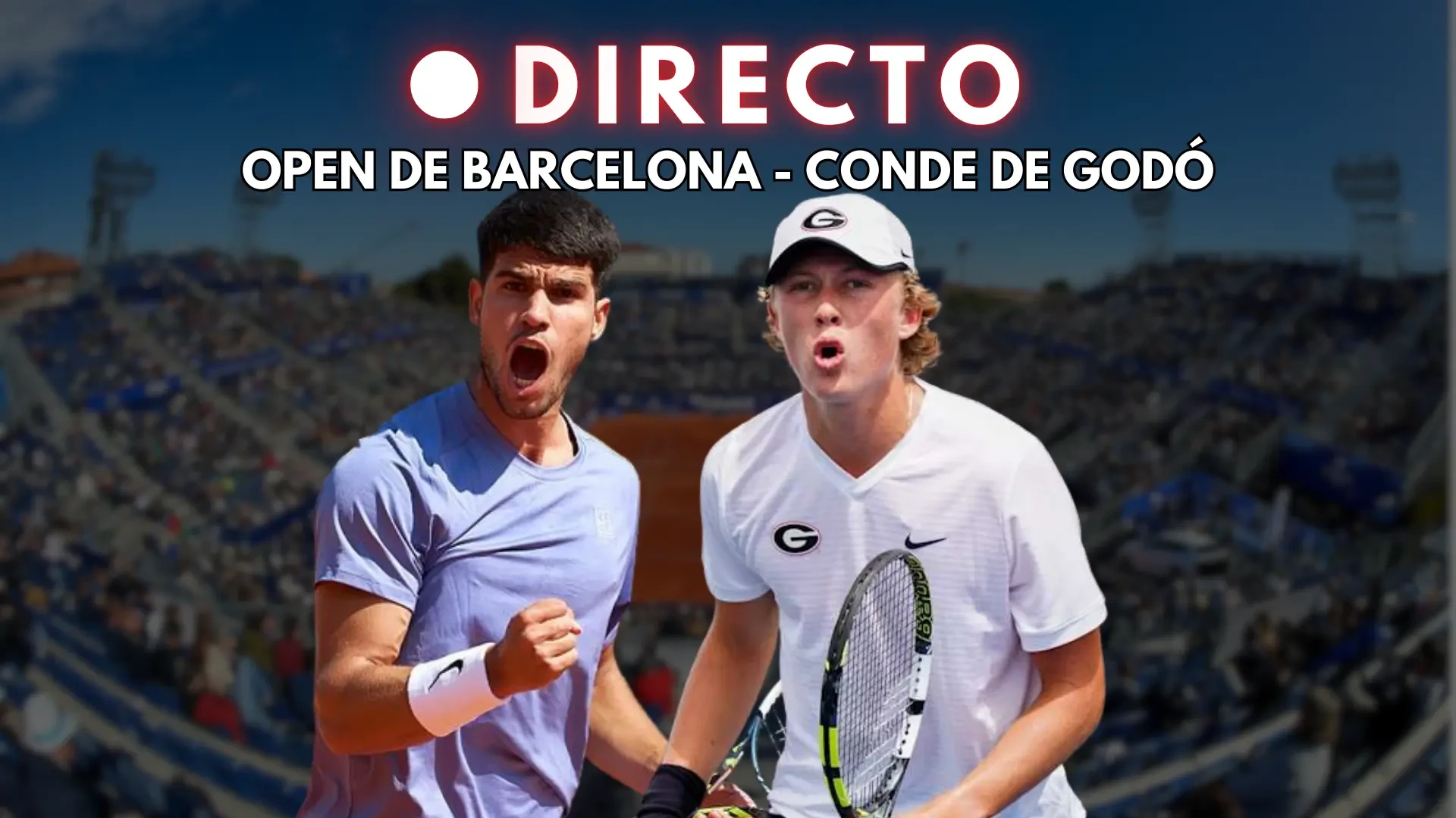 Carlos Alcaraz - Ethan Quinn, en directo: última hora y resultado de la primera ronda del Trofeo Conde de Godó