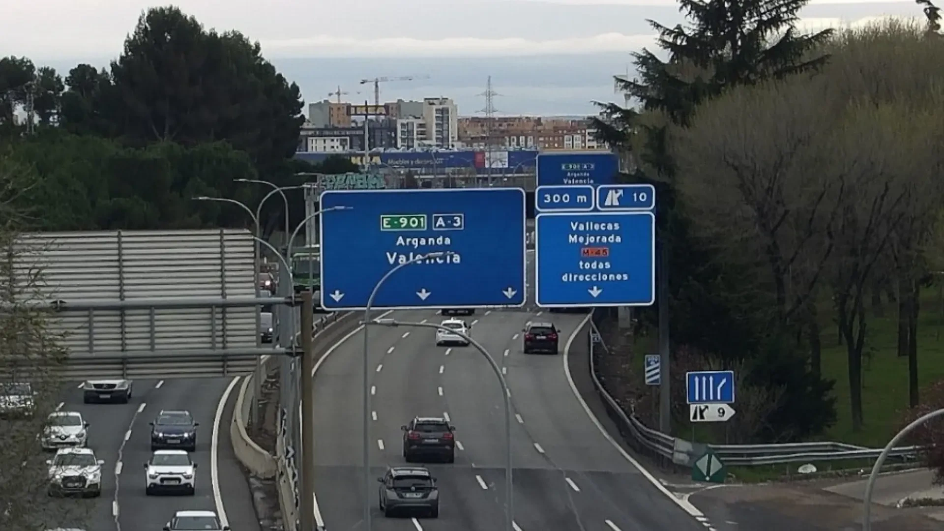 Transportes destinará 7,8 millones a instalar barreras acústicas a los lados de la A-3 en Santa Eugenia