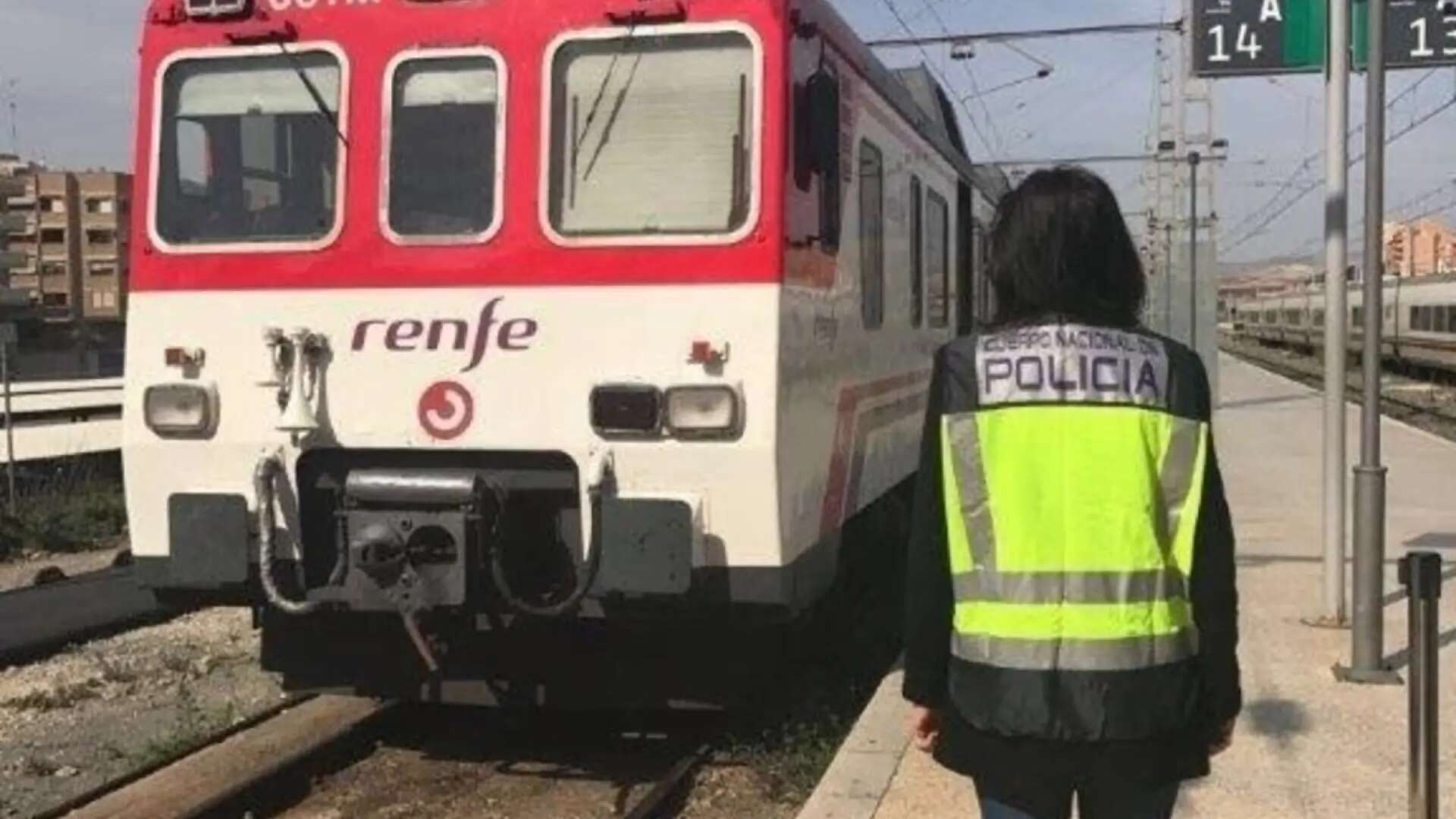 Muere una joven tras ser arrollada por un tren entre Torrellano y San Gabriel