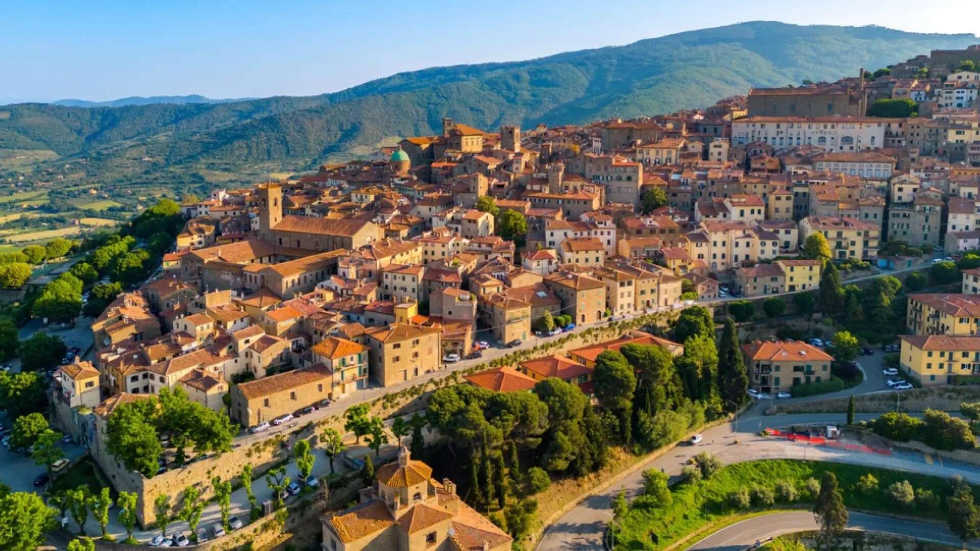 El idílico pueblo de Italia en lo alto de una colina que fue escenario de cine