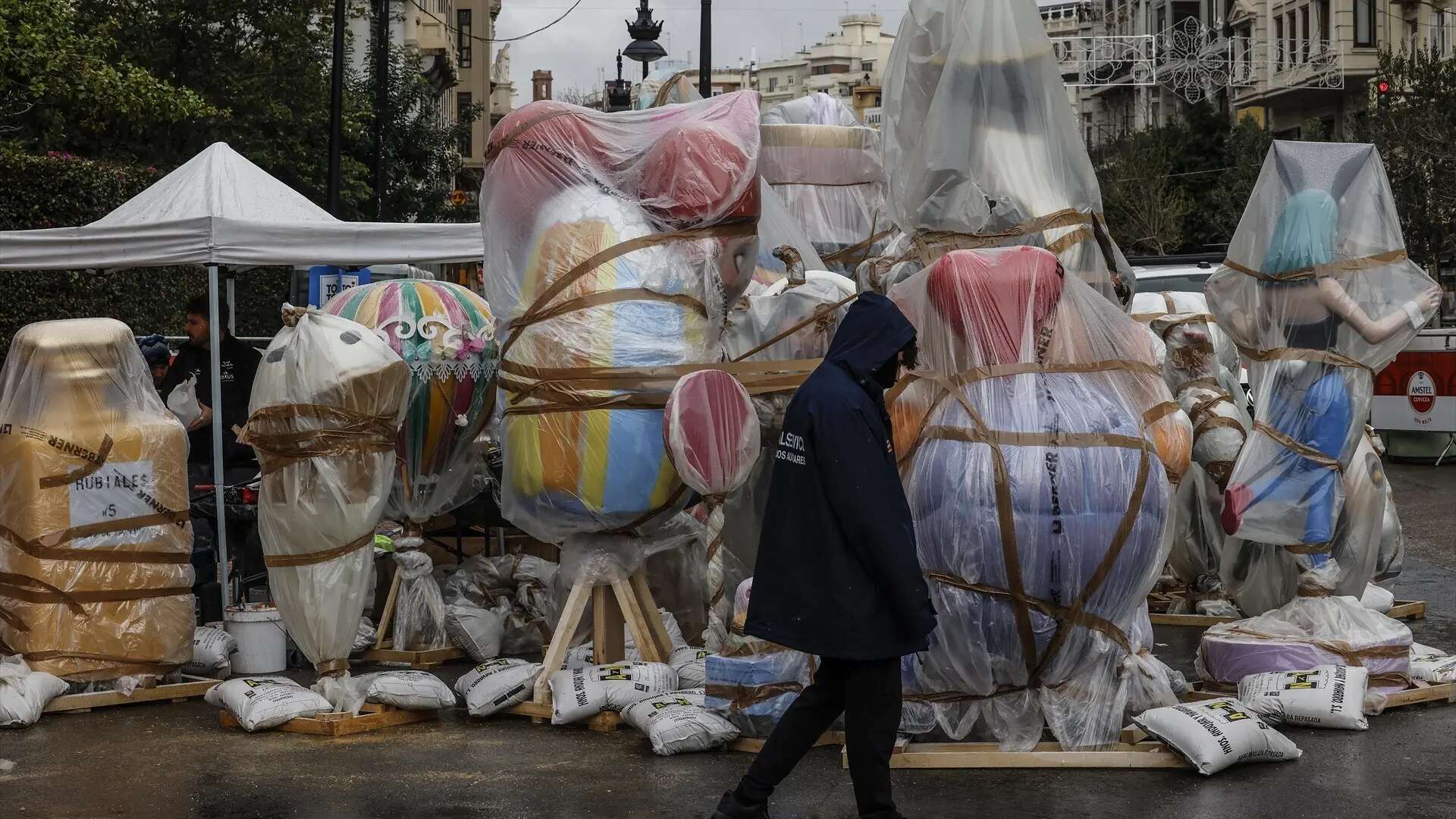 La borrasca Laurence dirá adiós a las Fallas con más lluvia: podrán caer más de 100 litros de agua estos días