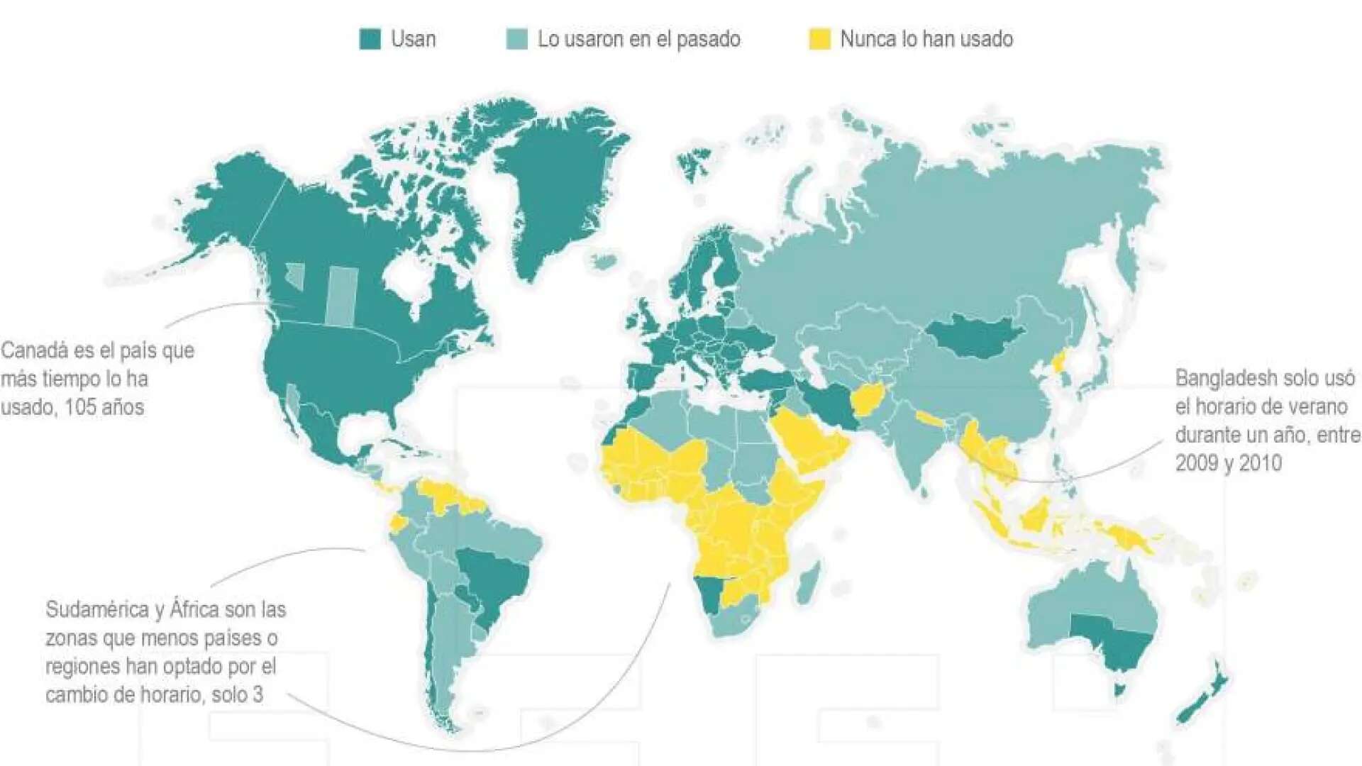 Los países de Europa que no cambian la hora: ¿por qué lo hace España?