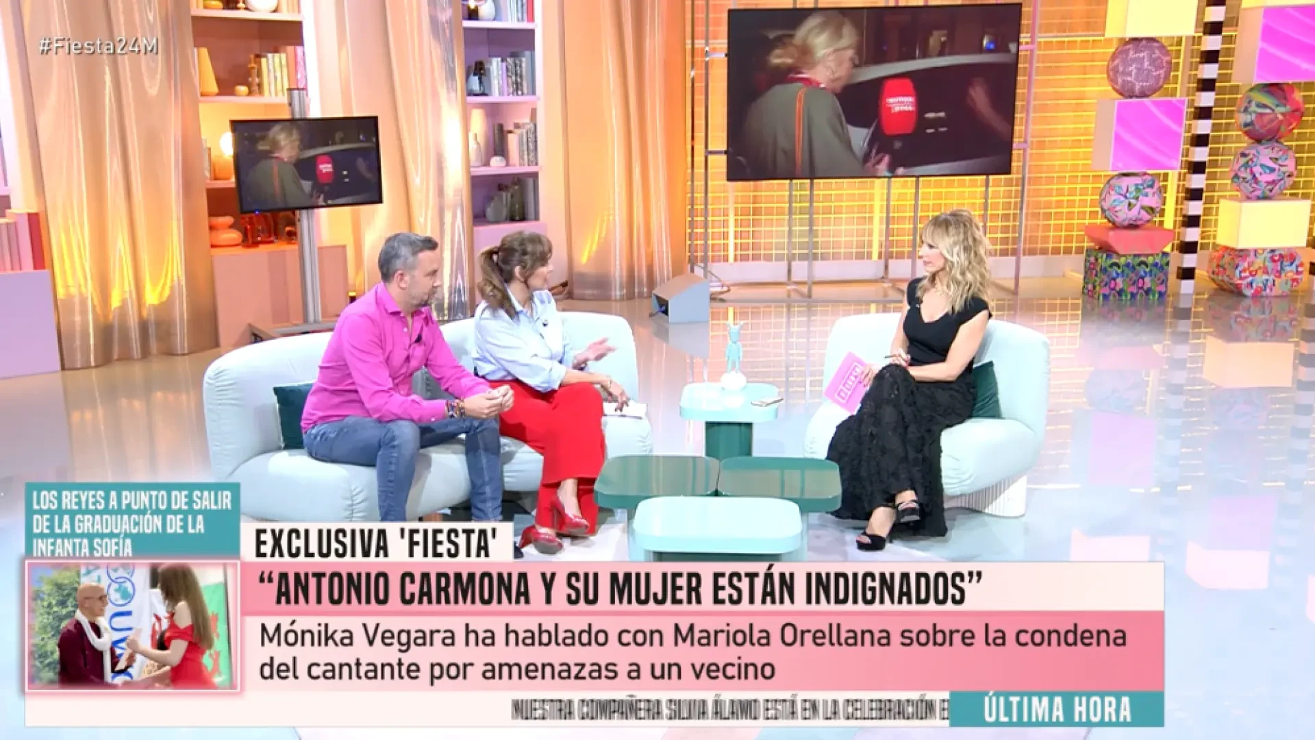 Mariola Orellana, sobre el conflicto de Antonio Carmona con un vecino: 