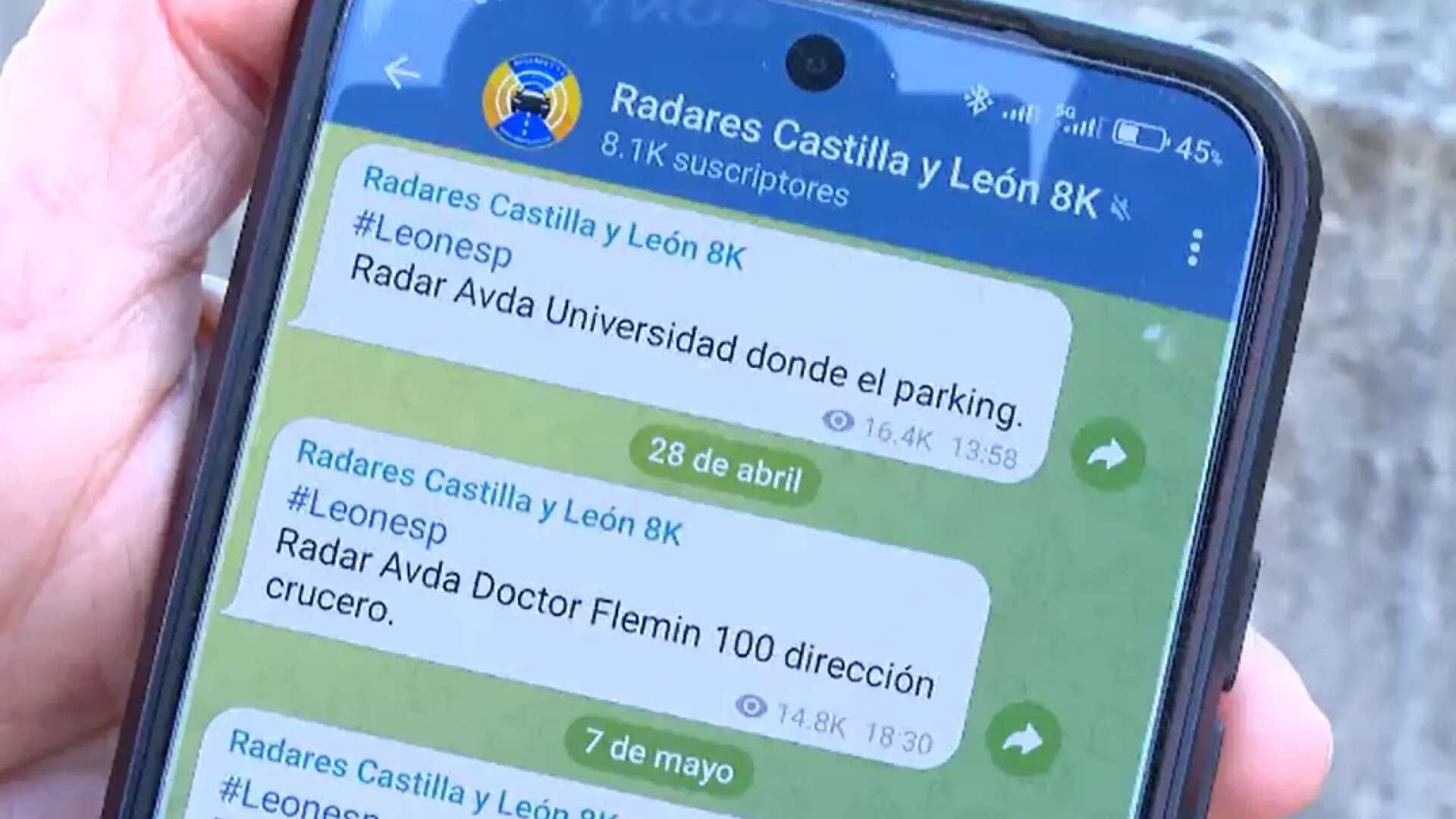 Multas de entre 3.000 a 20.000 euros a quienes alerten por WhatsApp o Telegram de los radares y controles policiales