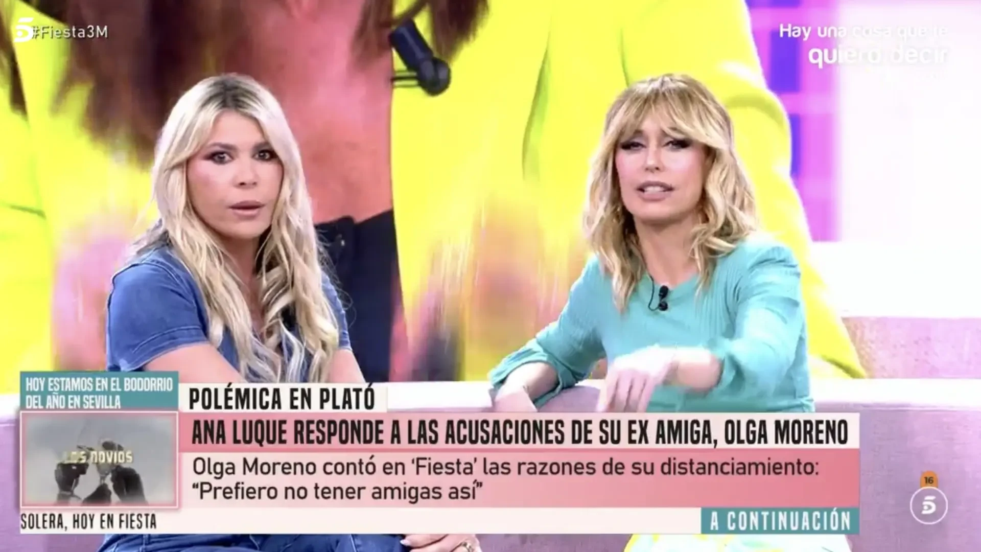 Ana Luque responde a las acusaciones de Olga Moreno: 