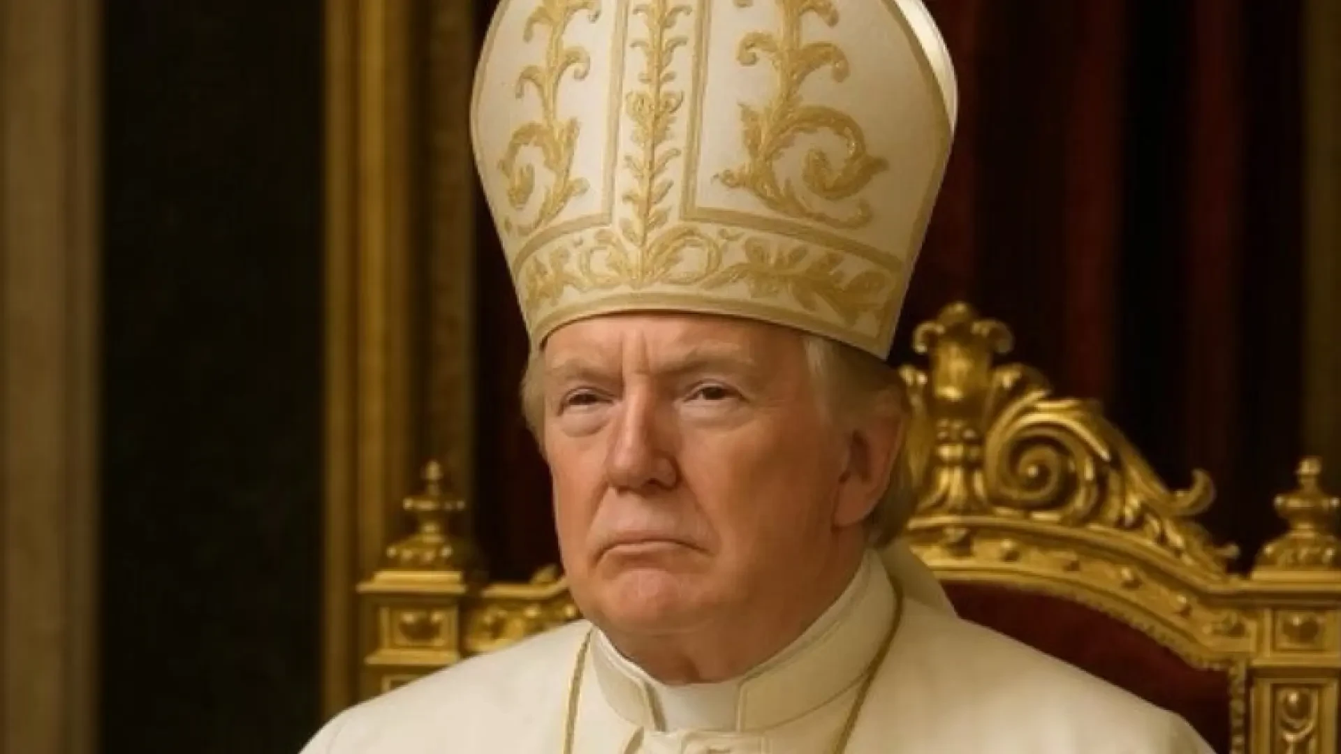 La reacción de un presbítero amigo de Francisco a la foto que Trump ha subido como Papa: 