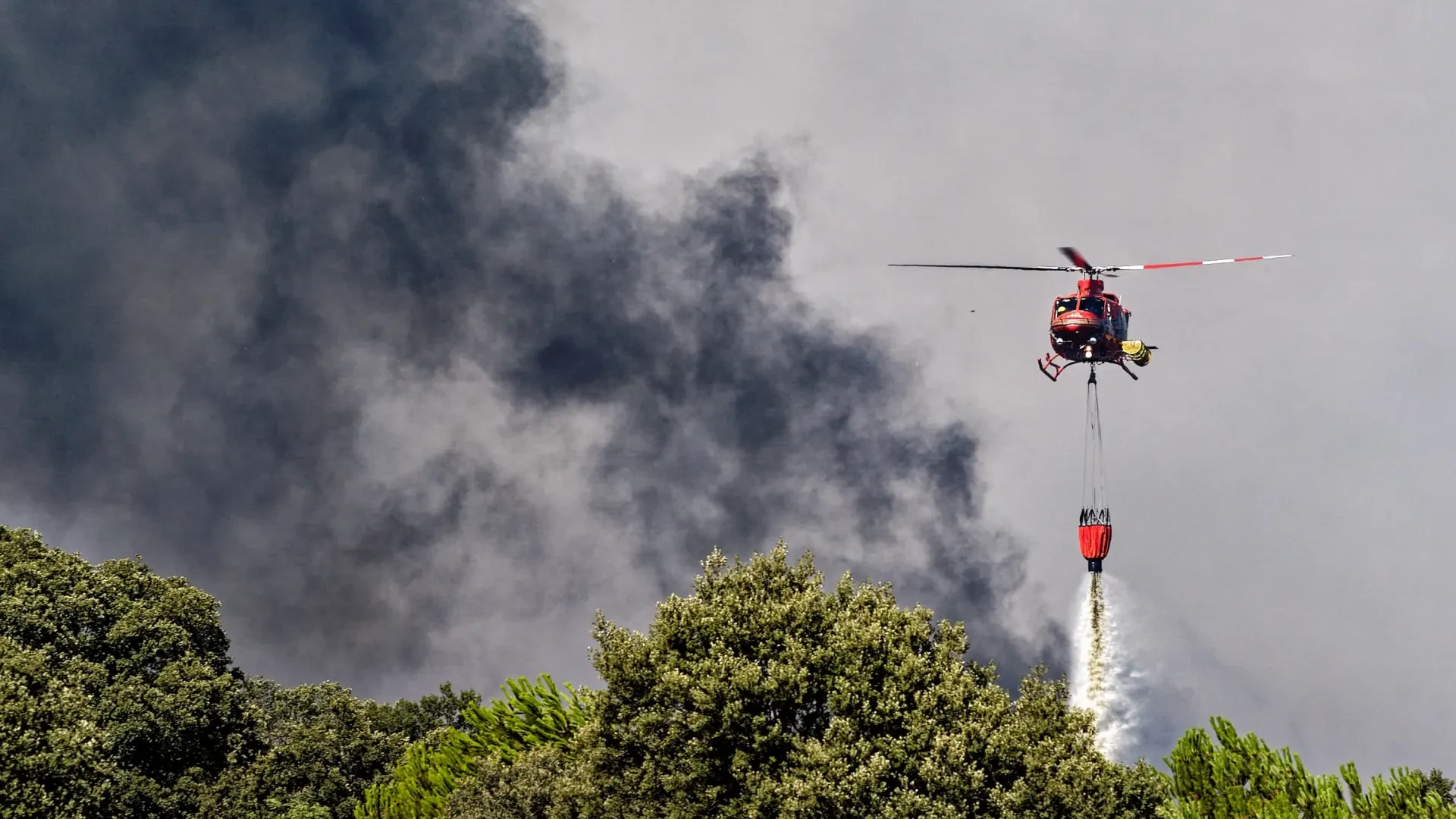 Una ola de incendios 'inflamada' por el secado de los espesos pastos que dejó la lluviosa primavera: 