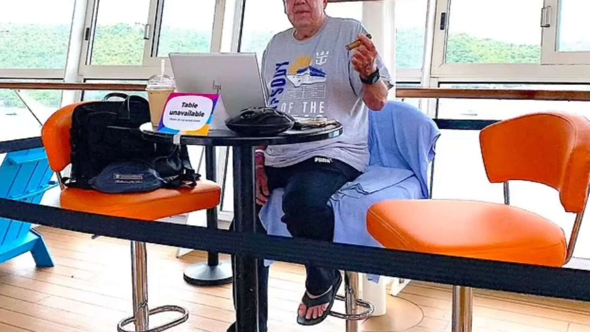 Mario Salcedo, el hombre que lleva 25 años viviendo en un crucero: 