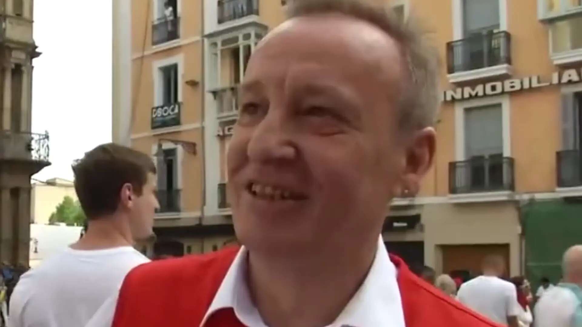 Muere José Aldaba, la 'voz' de Cruz Roja en los encierros de San Fermín