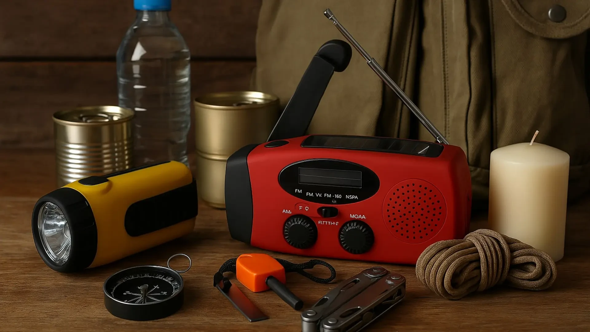 El dispositivo para emergencias todo en uno que es radio, linterna y 'power bank' 