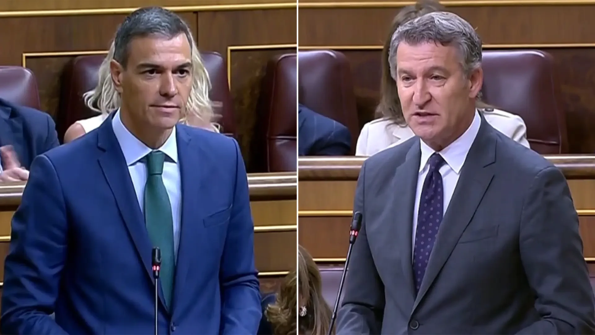Feijóo acusa a Sánchez de querer 