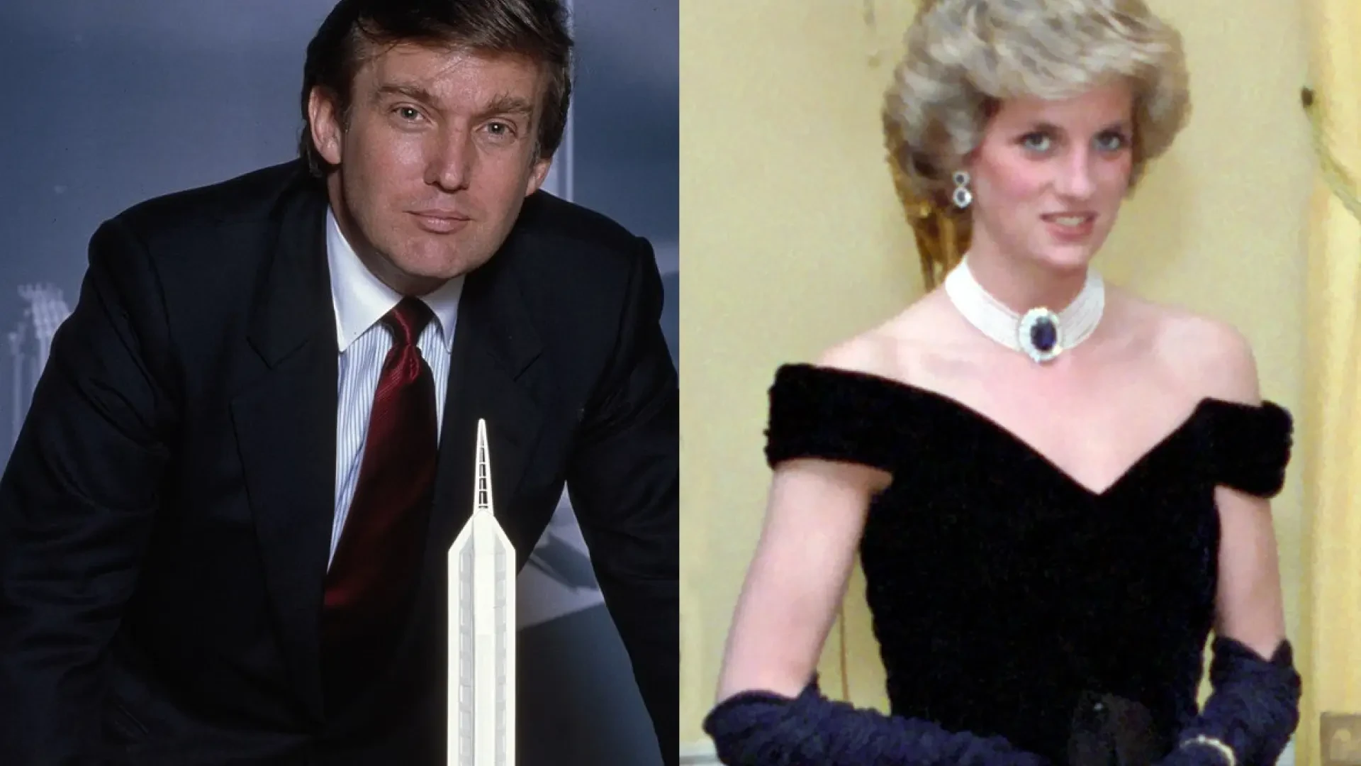 Donald Trump intentó conquistar a Lady Di, pero ella le dio calabazas, según una amiga de la princesa