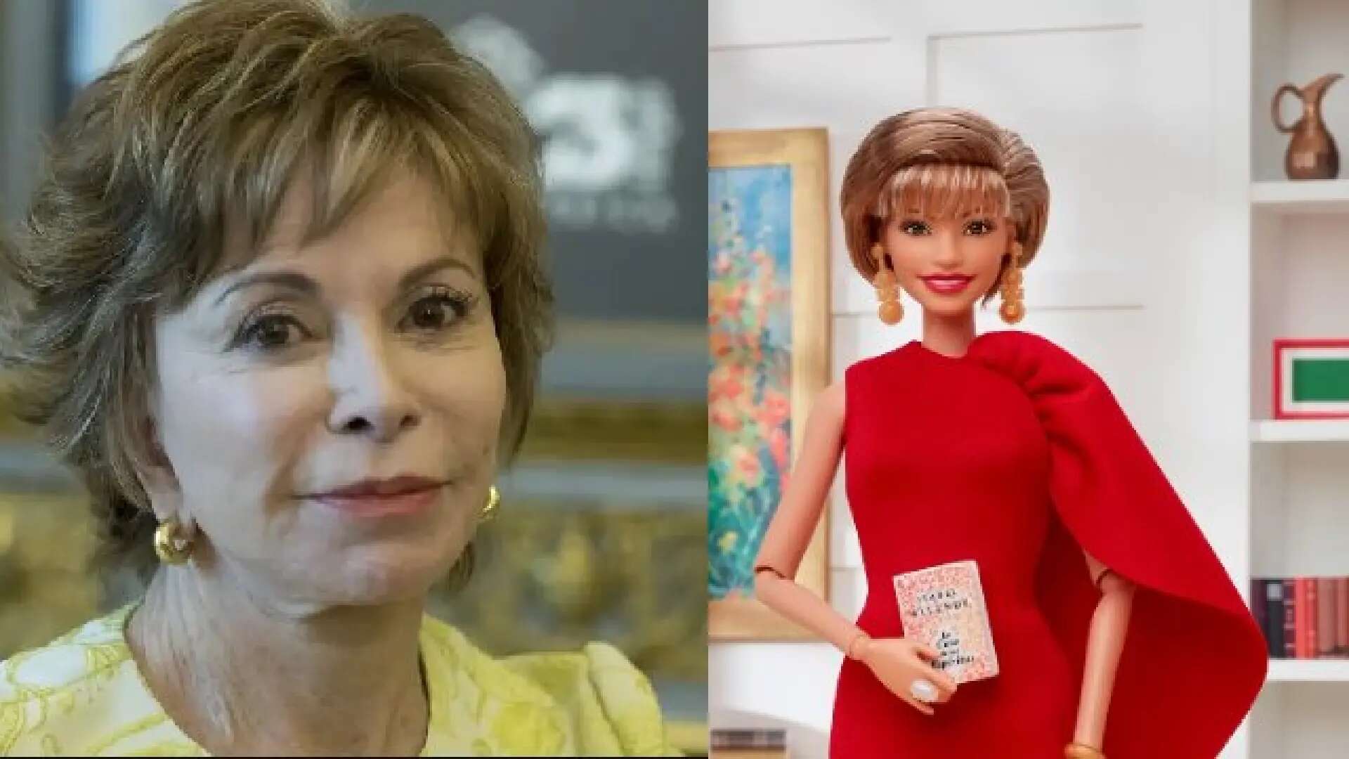 Isabel Allende ya tiene su muñeca Barbie y viene con libro