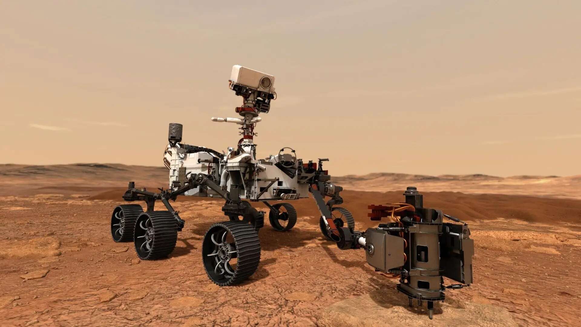 Perseverance logra otro hito en Marte: el rover 'escala' 500 metros para llegar al borde del cráter Jezero