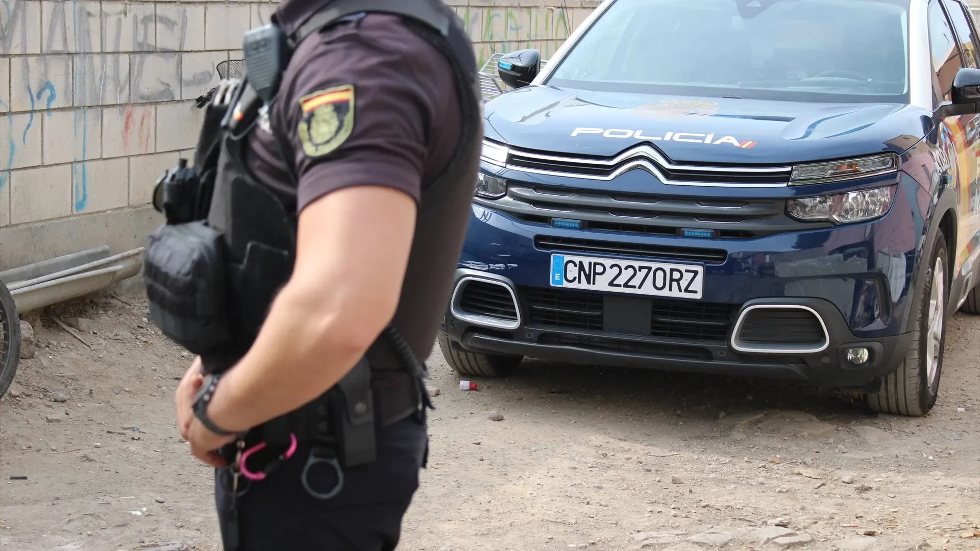 Le pillan robando, agrede al encargado y le amenaza con una barra de hierro en Murcia: ya ha sido detenido