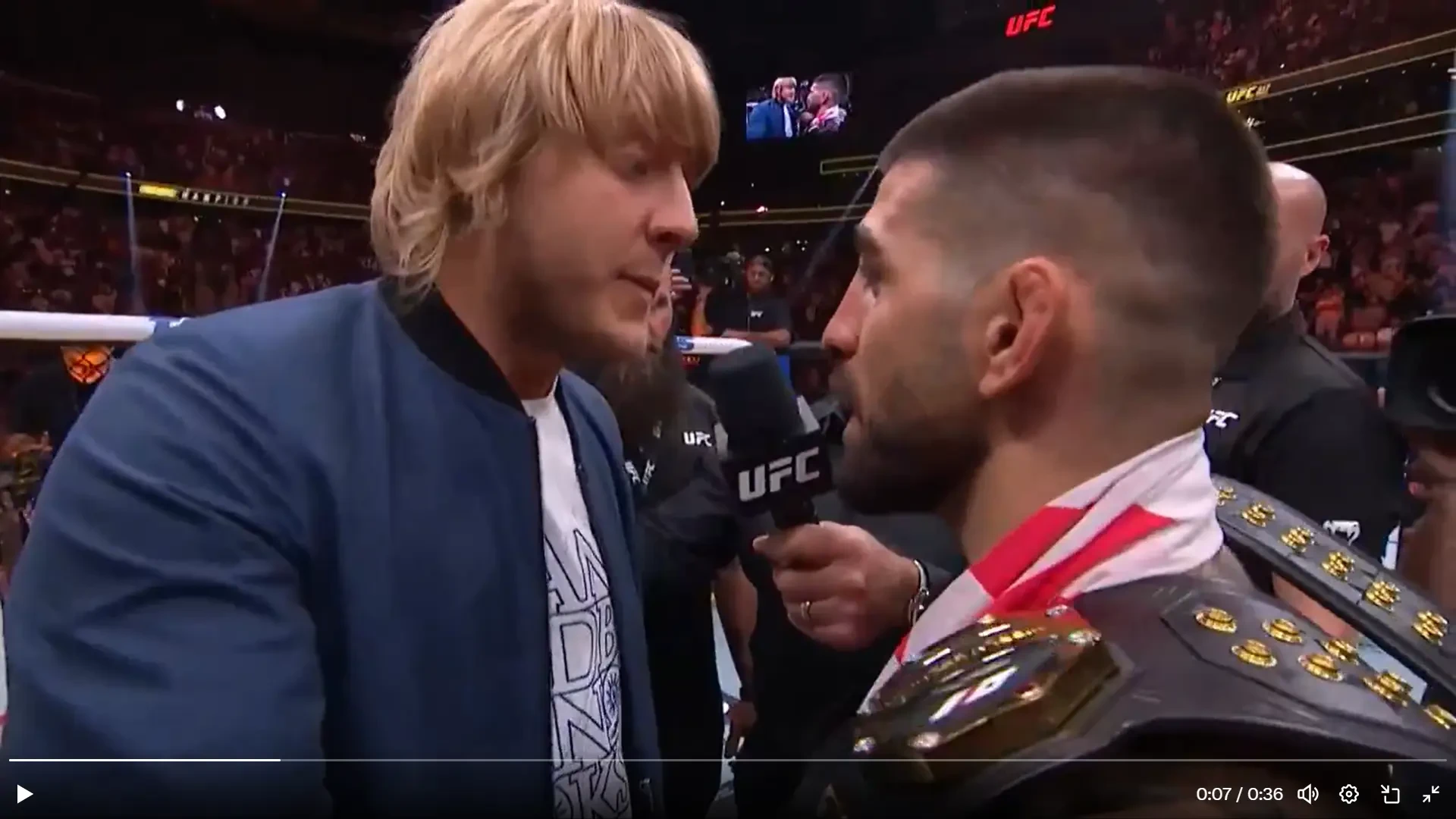Paddy Pimblett expresa su odio más profundo hacia Topuria: 