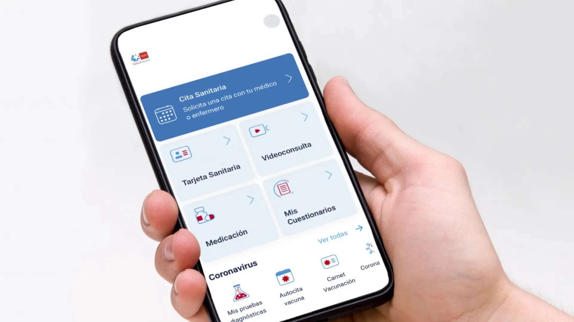 Pedir cita, medicación e informes clínicos: las funciones más usadas de la Tarjeta Sanitaria Virtual