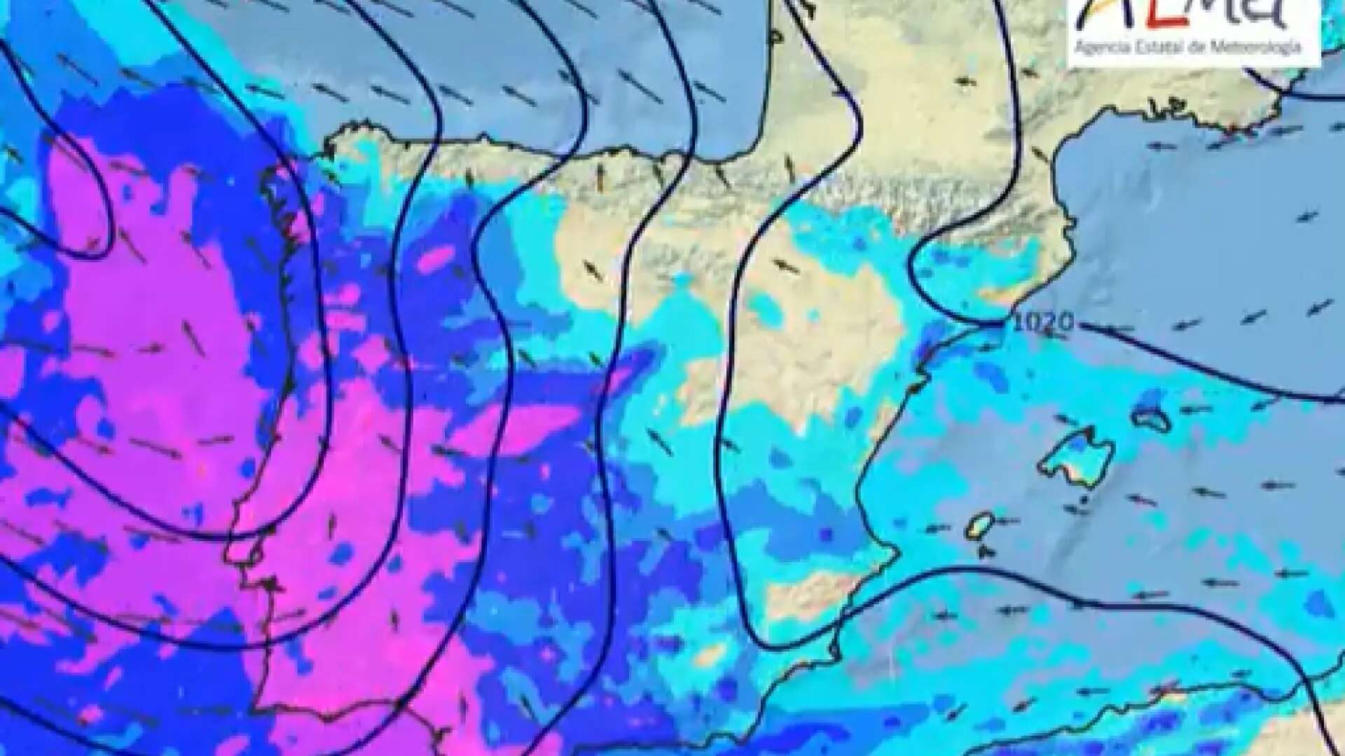 La borrasca Konrad amenaza a media España con más lluvia y nieve tras sembrar el caos en Andalucía