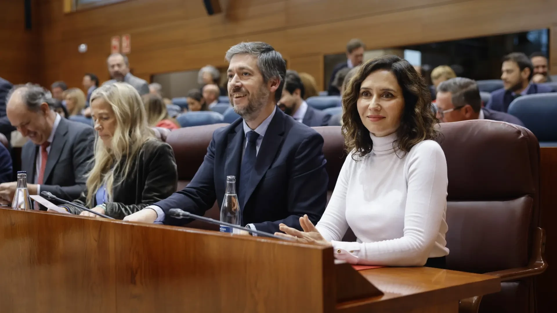 Ayuso viaja a Londres en busca de proyectos para Madrid: 
