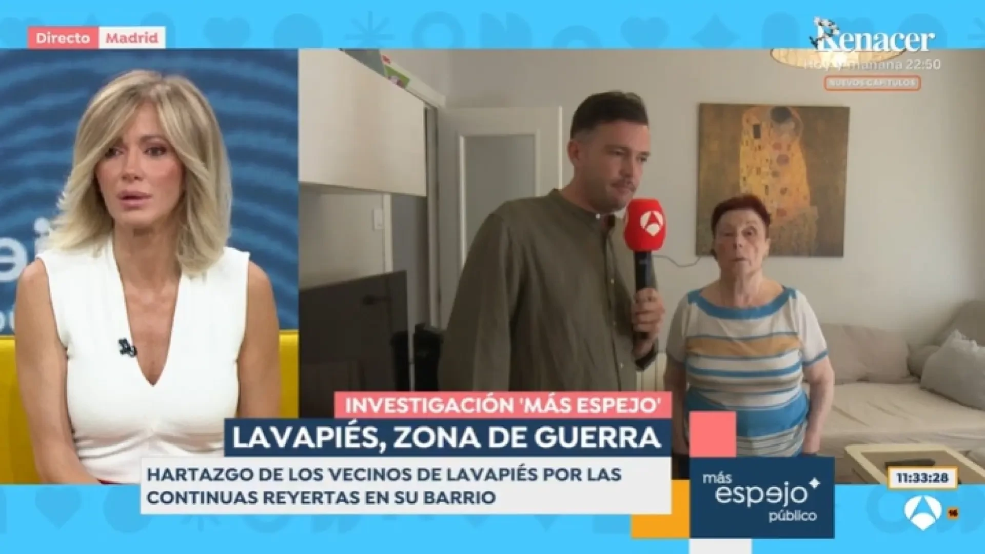 Una vecina de Lavapiés, harta de los disturbios: 
