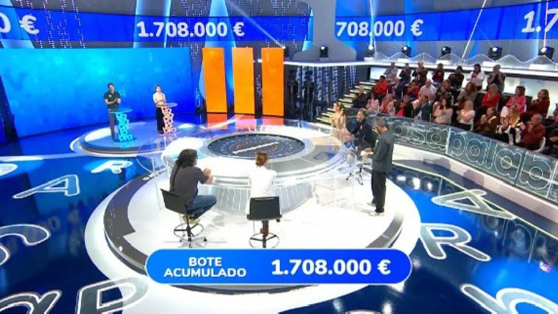 El bote de 'Pasapalabra' supera los 1,7 millones de euros, pero Rosa y Manu firman un nuevo empate