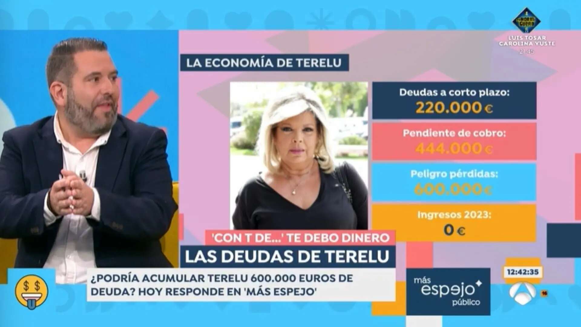 Revelan a cuánto ascienden las deudas de Terelu Campos y cuánto le deben a la presentadora