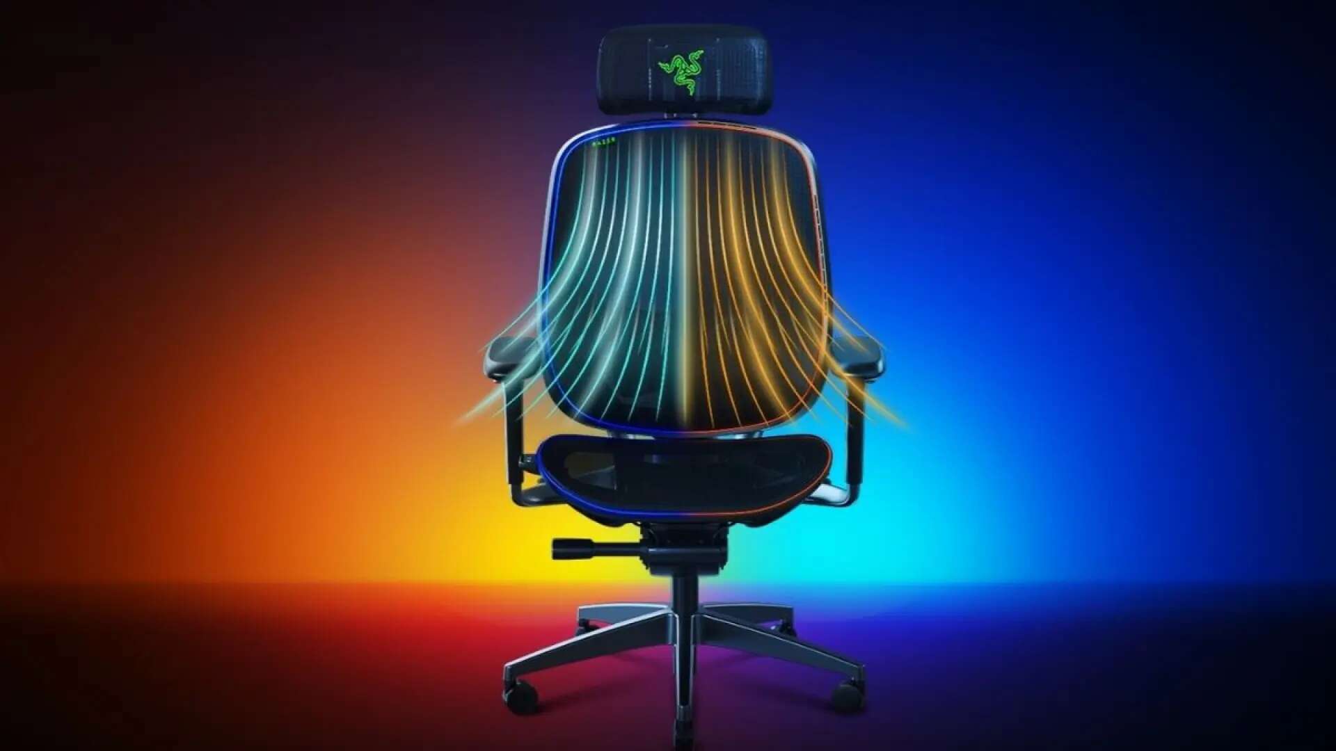 Razer presenta una silla 'gaming' con sistema de calefacción y refrigeración integrado