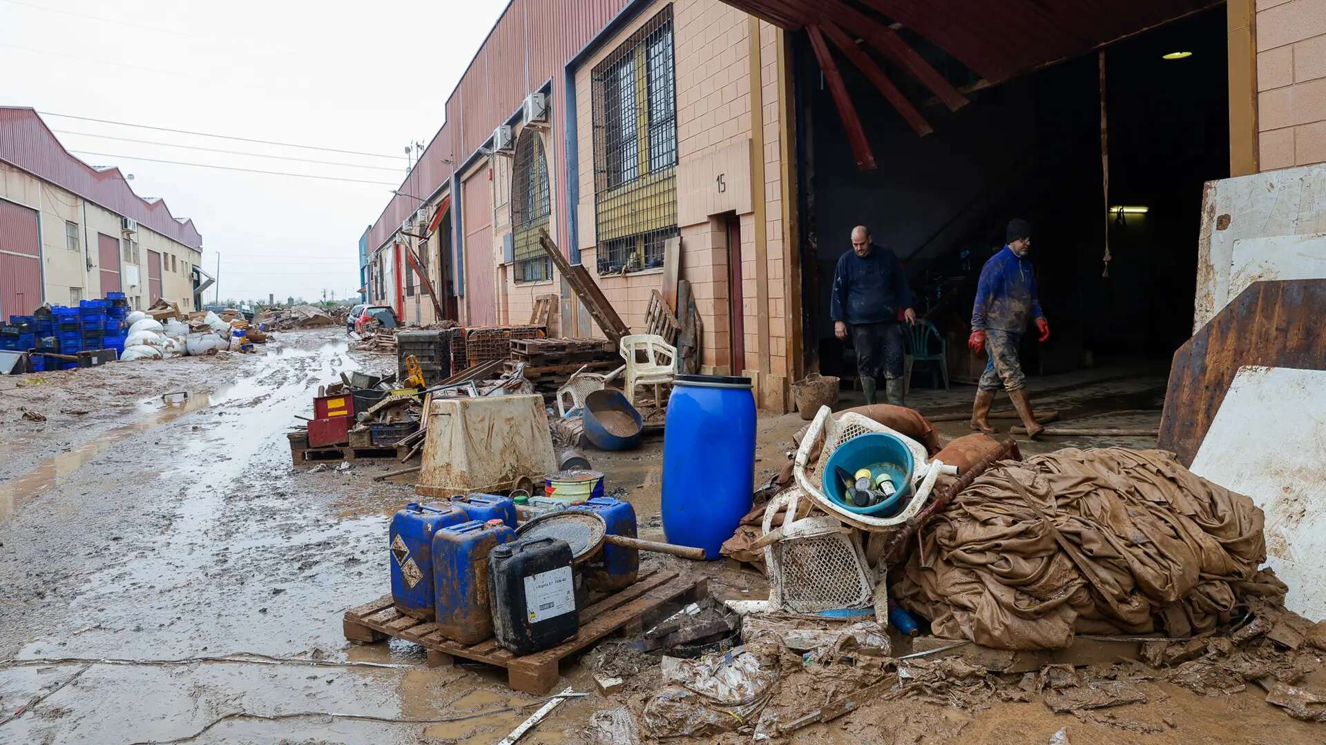 Los 54 polígonos industriales afectados por la DANA piden un 'plan Marshall': 