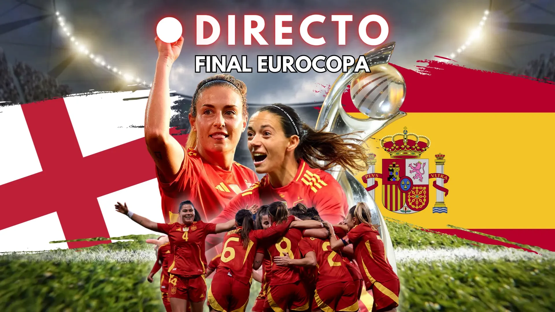 Inglaterra - España, final de la Eurocopa Femenina en directo: resultado, goles y última hora del partido por el título