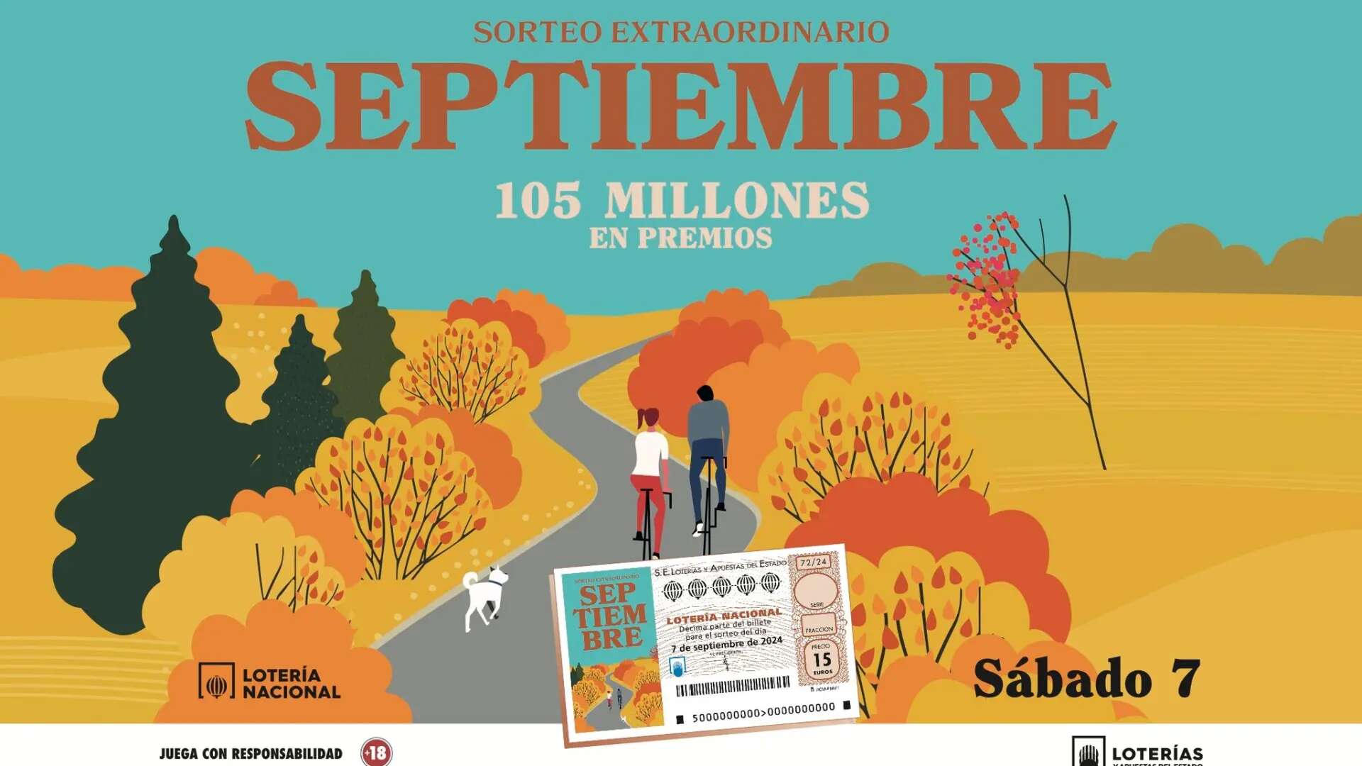 Horario del Sorteo Extraordinario de Septiembre de Lotería Nacional