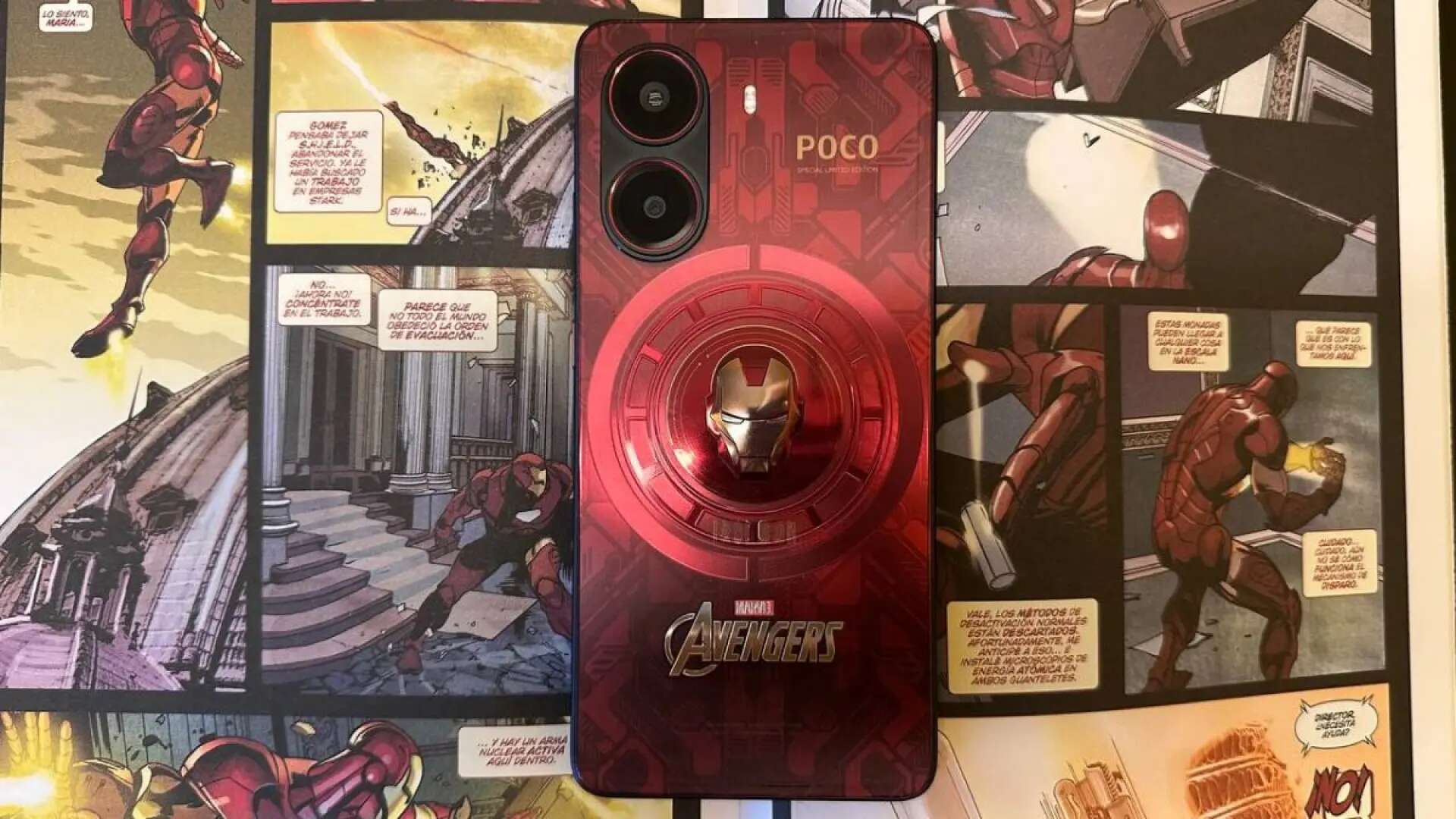 POCO X7 Pro Iron Man Edition: el móvil de gama media que enamora por su diseño a los fans de Marvel 