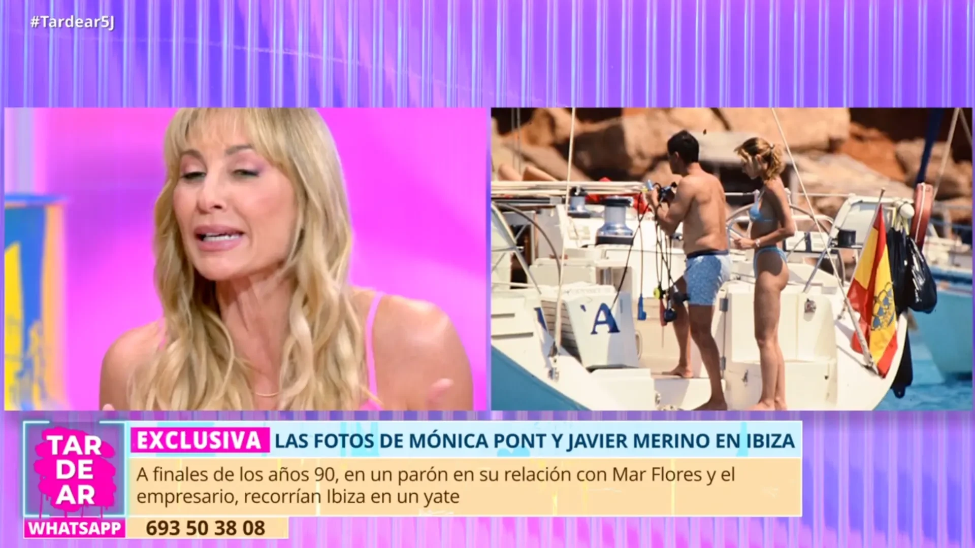 Mónica Pont asegura haber tenido parejas comunes con Mar Flores: 