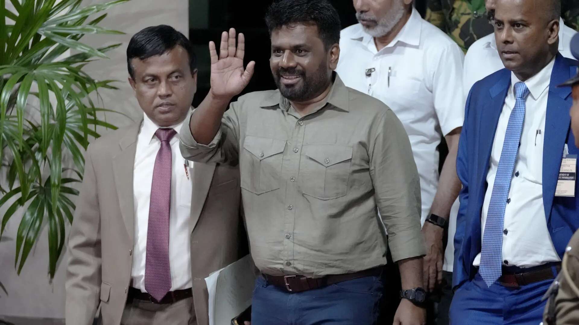 El marxista Anura Kumara Dissanayake es investido presidente de Sri Lanka